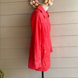 Michael Kors Orange Trench Coat size M